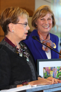 Dedication of Mural at NCC's Family Court in 2015