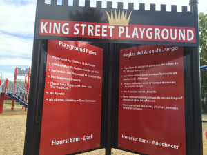 King Street Playground in Georgetown